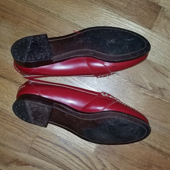RARE!-Ralph Lauren Eltham Red Penny Loafer - Picture 4 of 7